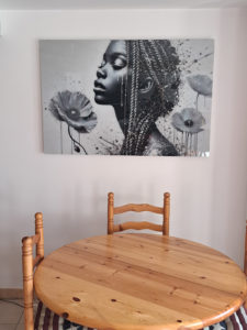 Panneau photo Inspire installé chez un client