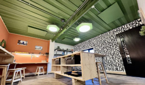 Des panneaux chauffants infrarouges Herschel discrets donnés à un DIY SOS projet