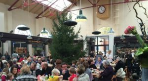 Chauffage des locaux à Altrincham Market