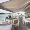 Riverside terrace cafe