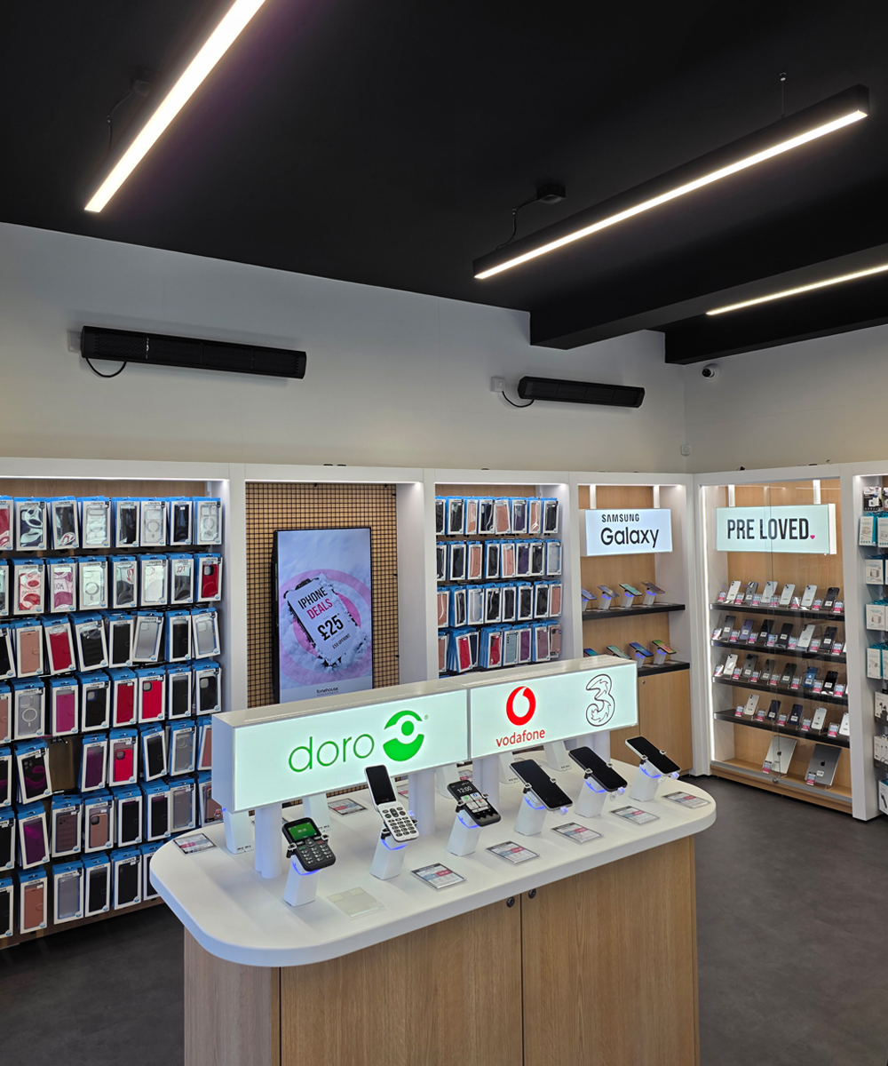 Aspect XL installé en magasin