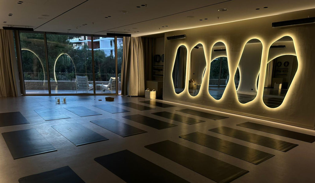 Herschel Aspect XL installé dans un studio de yoga à Paris