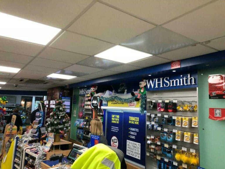 Magasin WHsmith, services autoroutiers