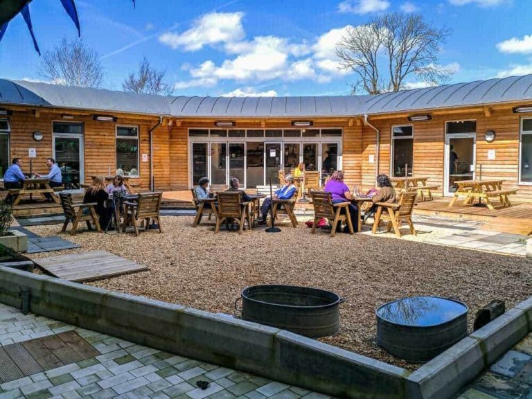 Terrasse de l’école chauffée