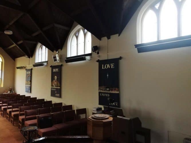 Infrared Church heating with Herschel
