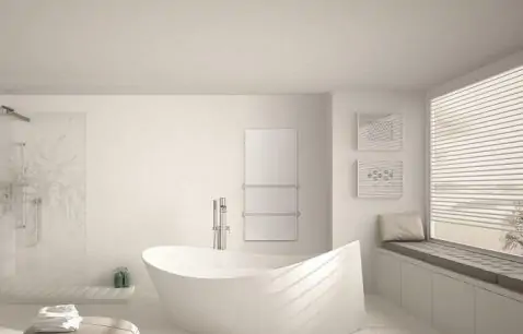 Sèche-serviettes infrarouge Herschel pour salle de bain