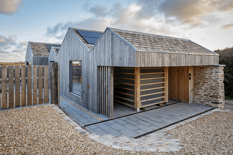 Charlie Luxton Eco Selfbuild avec chauffage Herschel