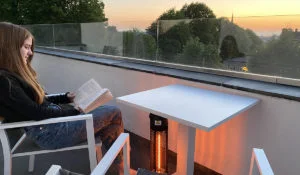 Herschel Havana, chauffage d'extérieur élégant