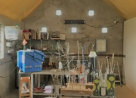 Herschel Aspect XL3 réchauffe un atelier de garage froid
