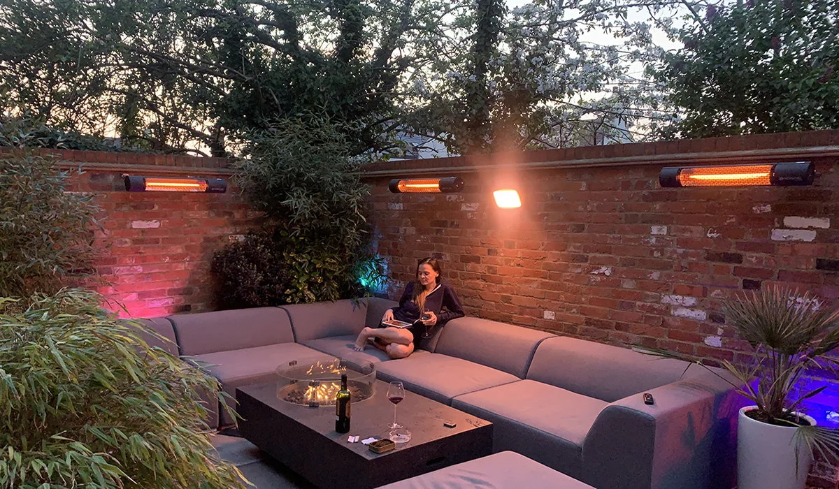 Herschel California dans la zone de la terrasse