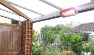 Chauffage d'extérieur blanc Miami