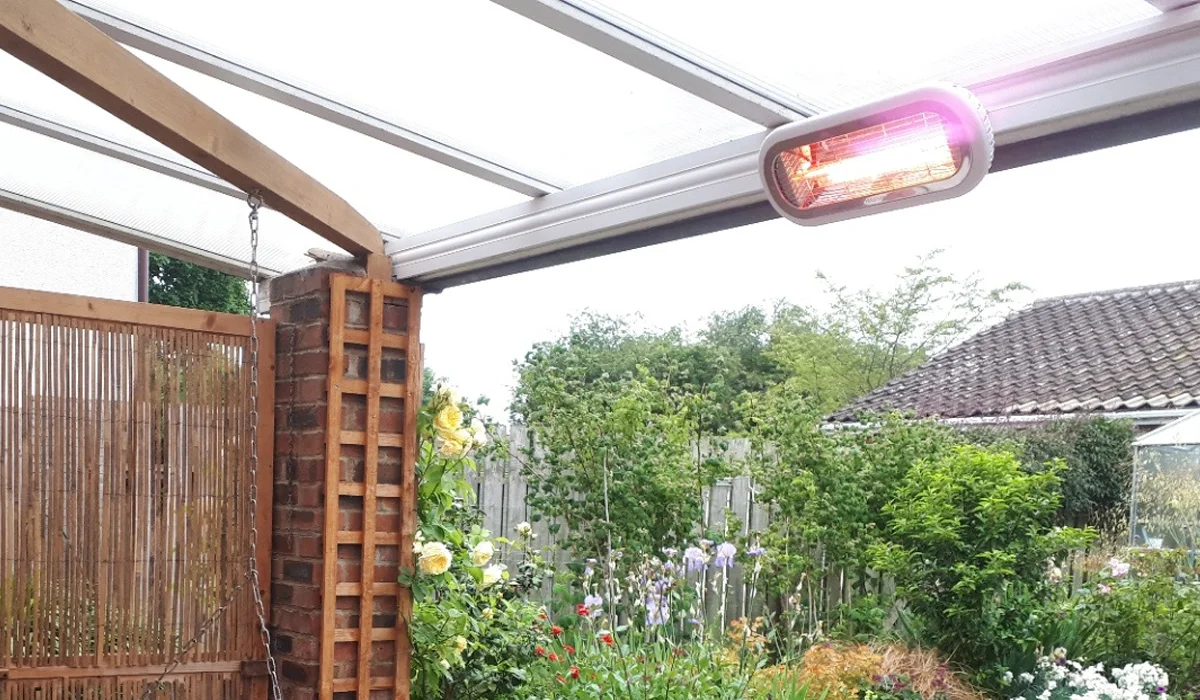 Chauffage d'extérieur blanc Miami