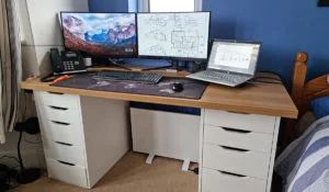 Choisir un chauffage sous le bureau dans un bureau à domicile