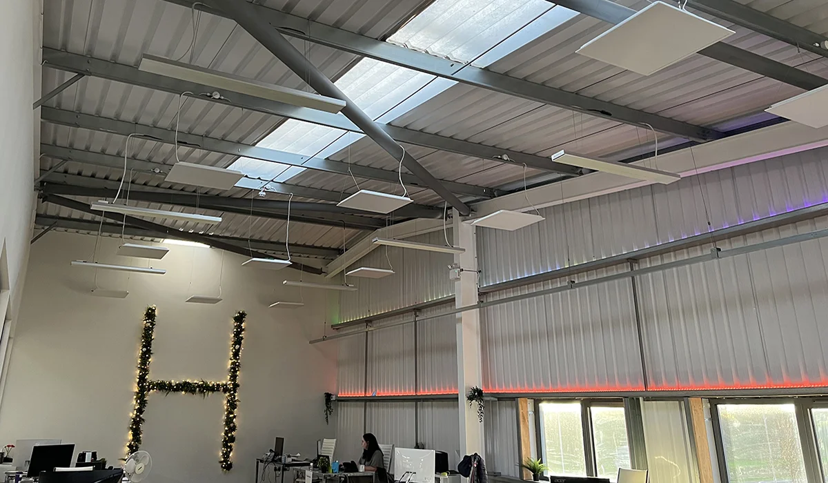 chauffage de bureau Summit blanc