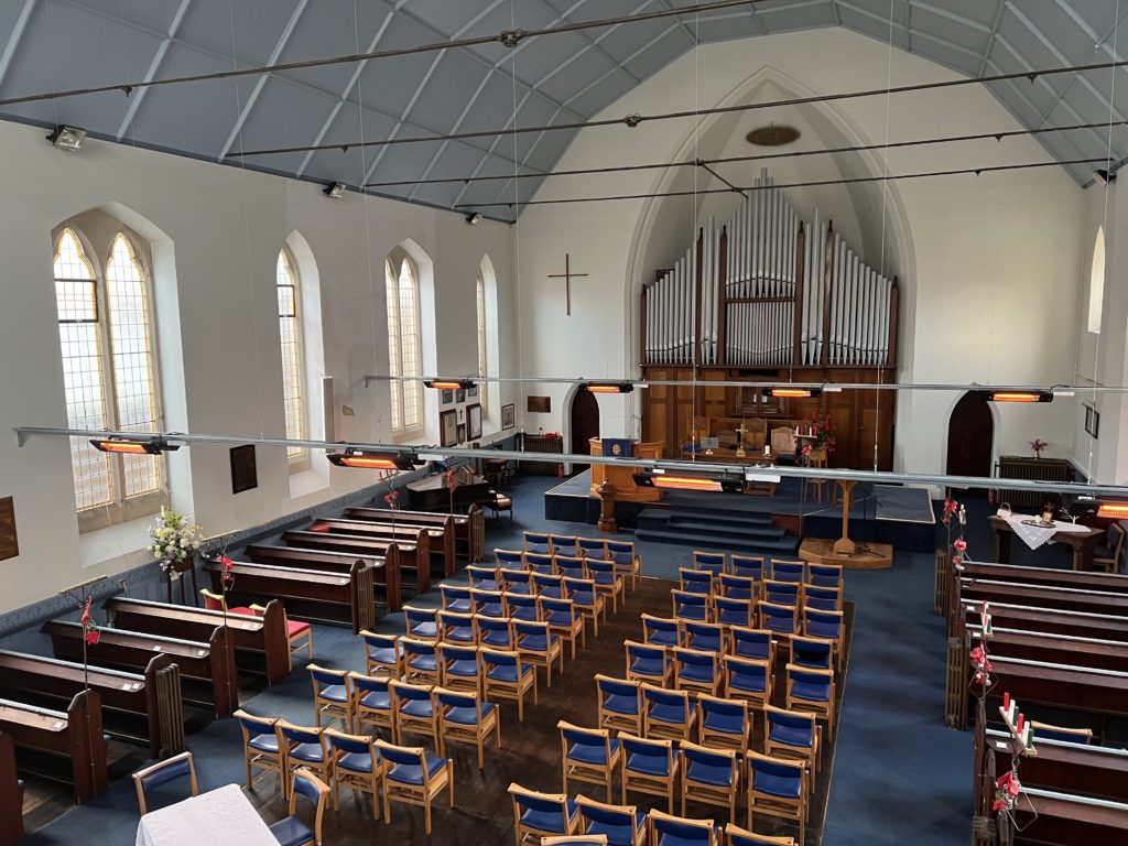 Eglise chauffée par Herschel Colorado