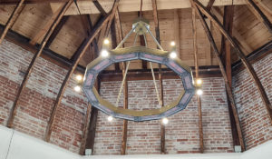 Halo installé dans une église allemande