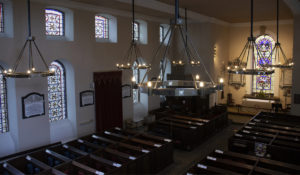 Halo installé dans l'église St Michael
