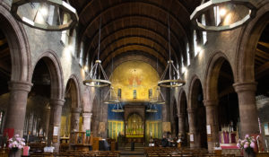 Radiateurs Herschel Halo dans une église britannique