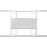 Support de montage au plafond Krystal - Blanc
