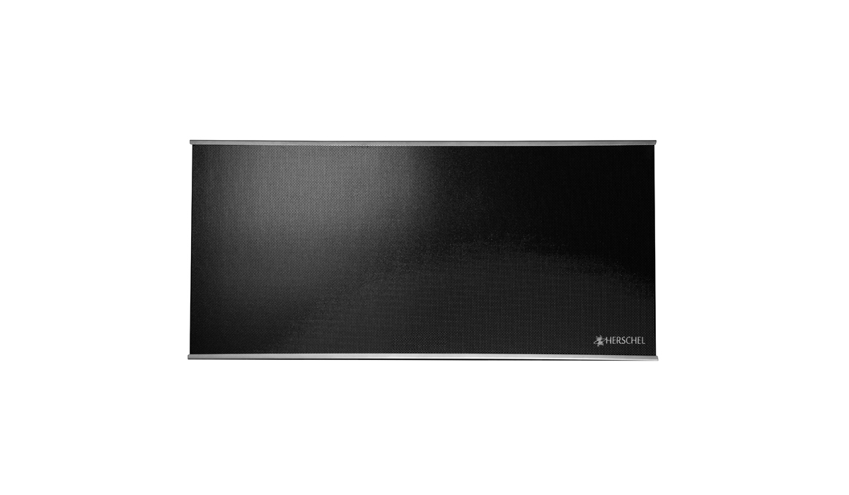Herschel Krystal infrared panel heater in black