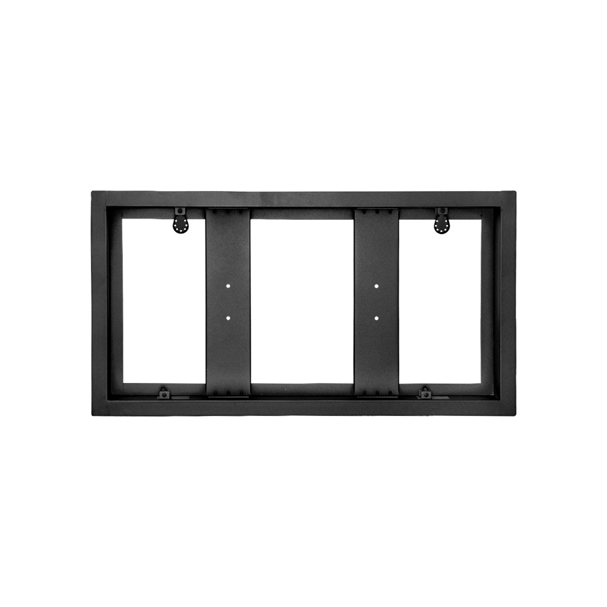 Kit d'encastrement au plafond Krystal en noir pour montage encastré au plafond