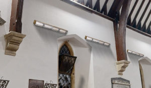 Horizon installé dans l'église