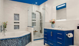 Miroir Select XLS avec éclairage et commandes intégrées