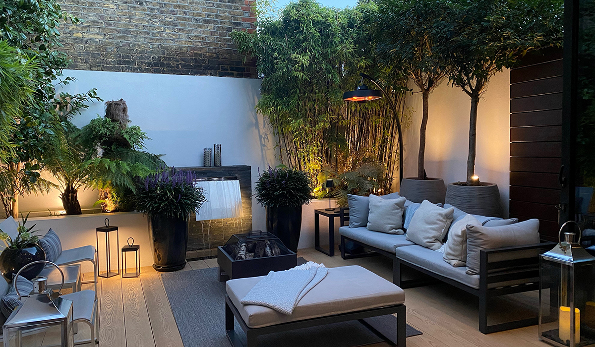 Chauffage Hawaii Wave pour terrasse élégante