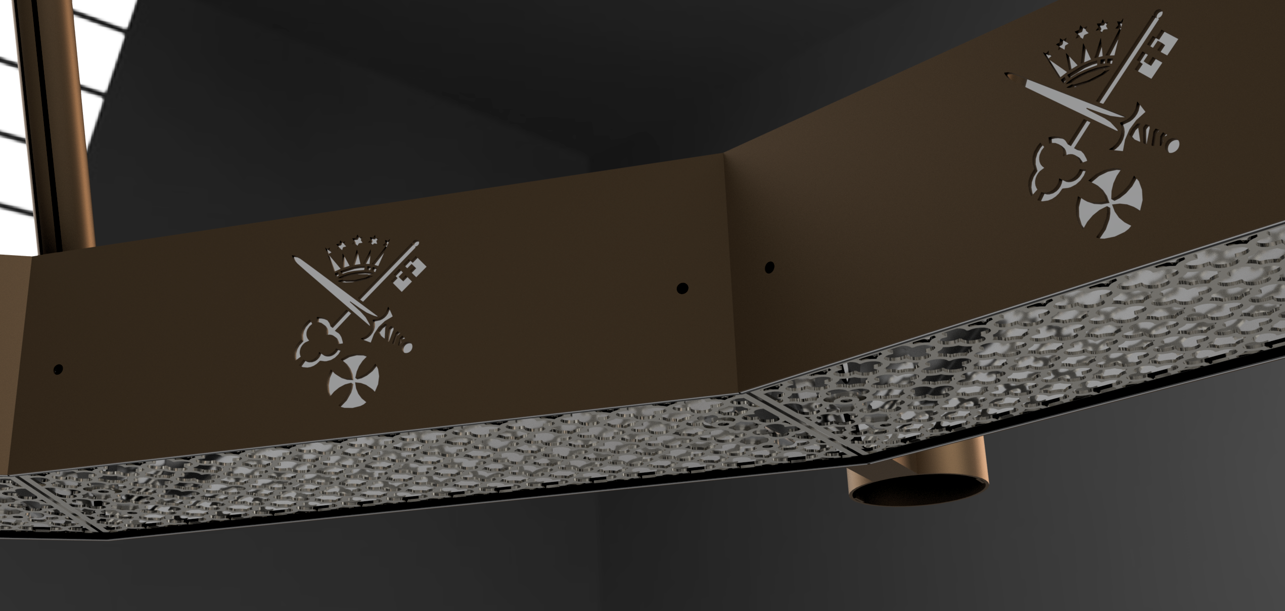 Rendu de l'auréole de St Paul