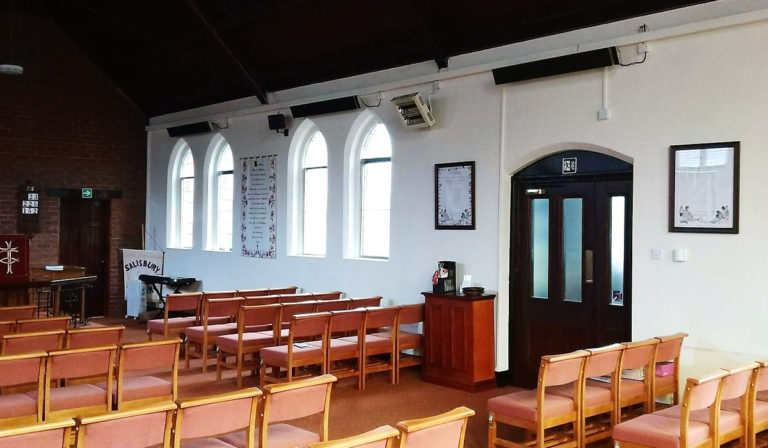 Chauffage Infrarouge dans l’église de Salisbury