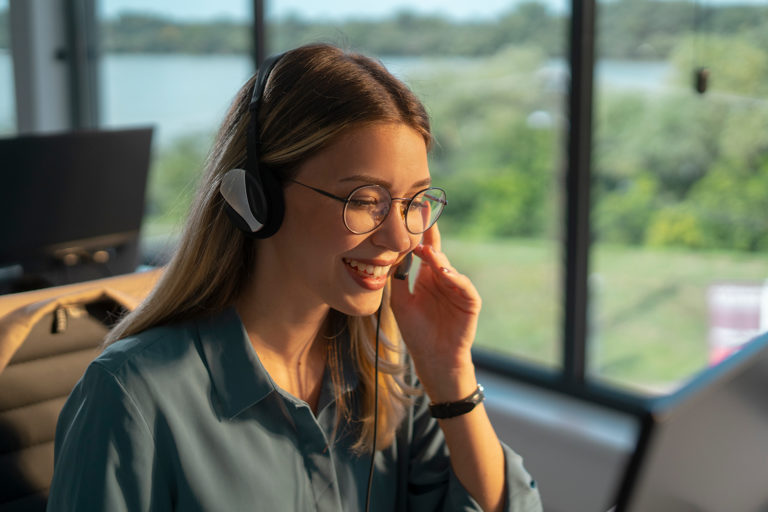 Service client amical de l'équipe commerciale Herschel