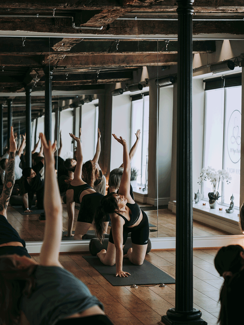 Chauffage pour yoga chaud avec Aspect XL