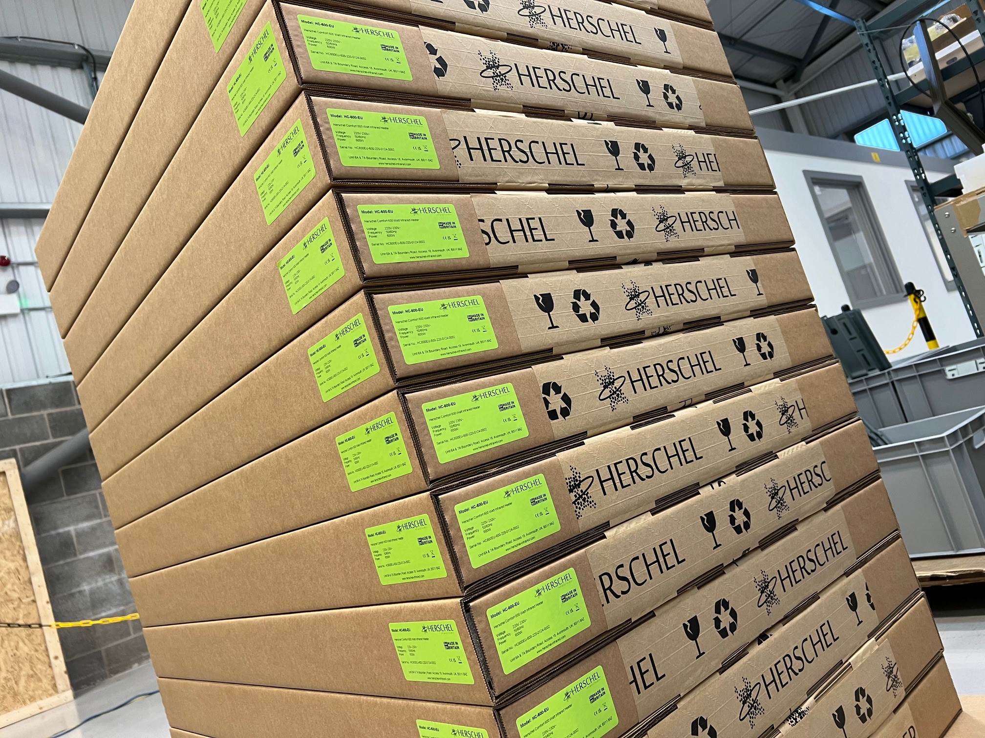 Emballage 100 % recyclable