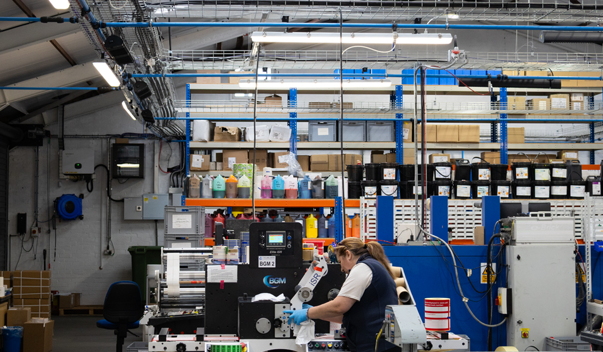 Herschel Manhattan chauffe une zone spécifique de l'usine