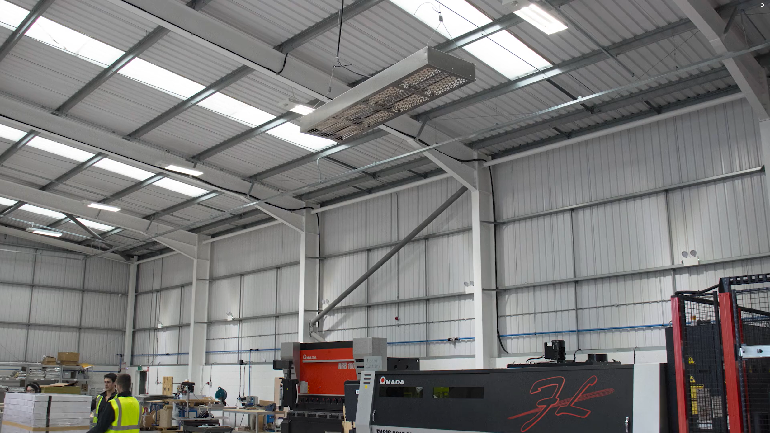 Chauffages d’entrepôt