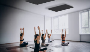 Comfort HT dans un studio de yoga