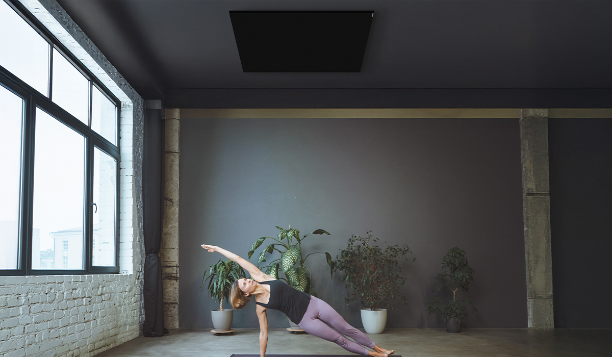 Comfort HT dans un studio de yoga
