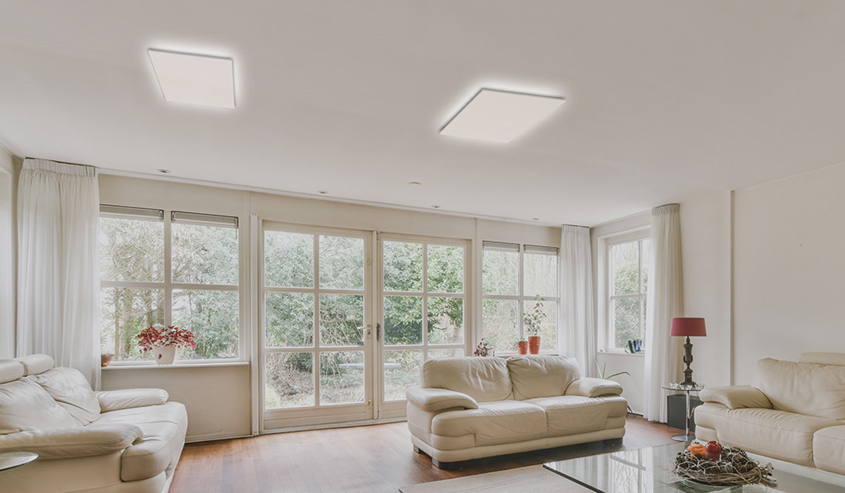 Panneau LED Select XLS dans un espace de vie